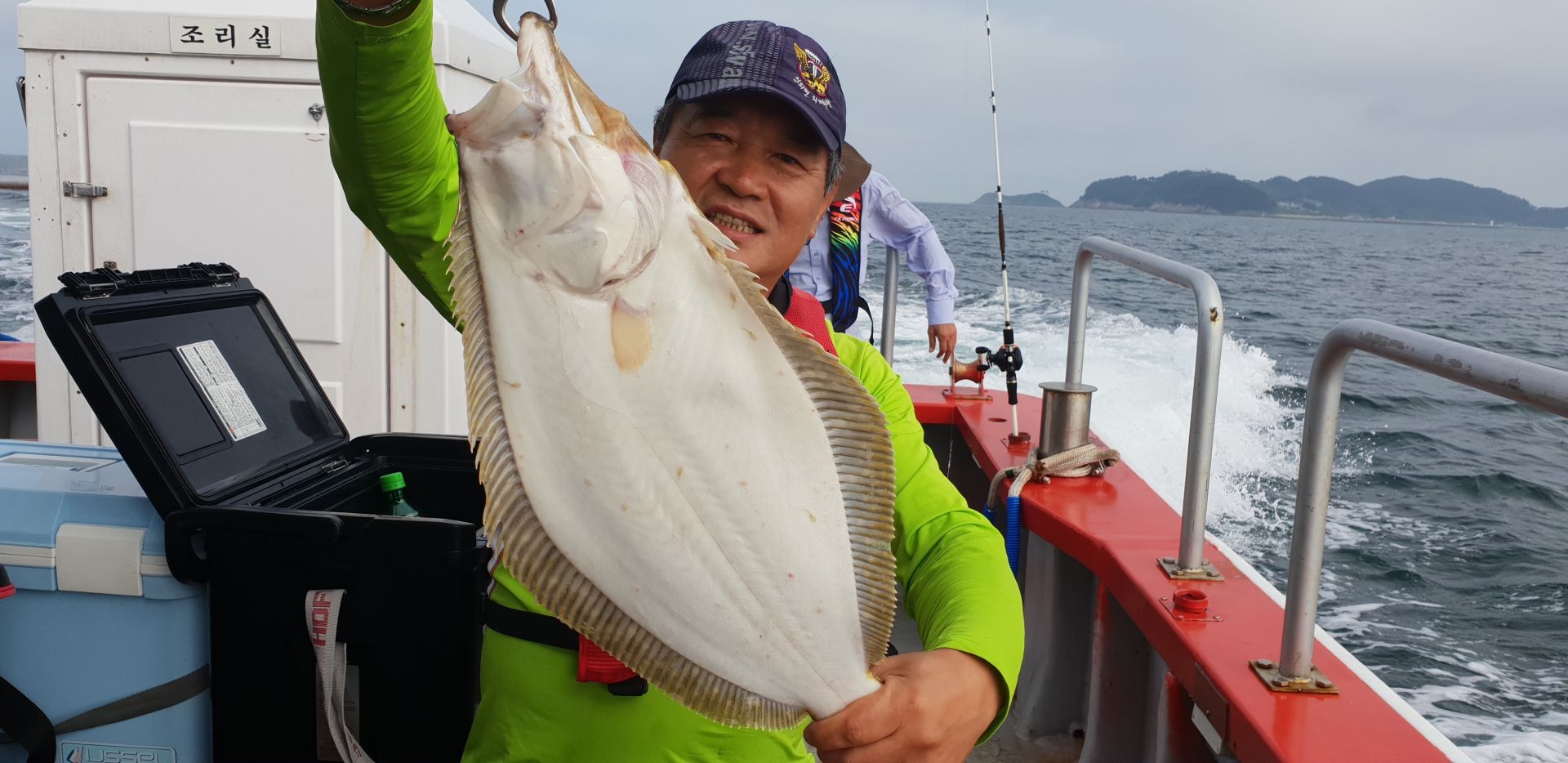 7/14조나단호 우럭,광어다운샷조황