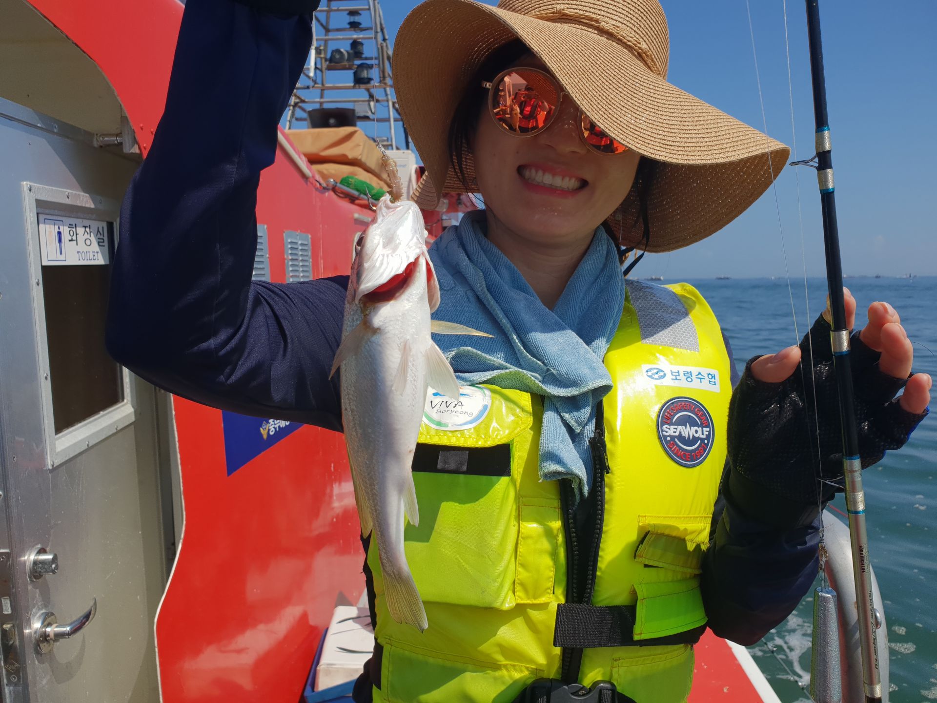 8/4.5 천북 회변항 조나단호 백조기 조황