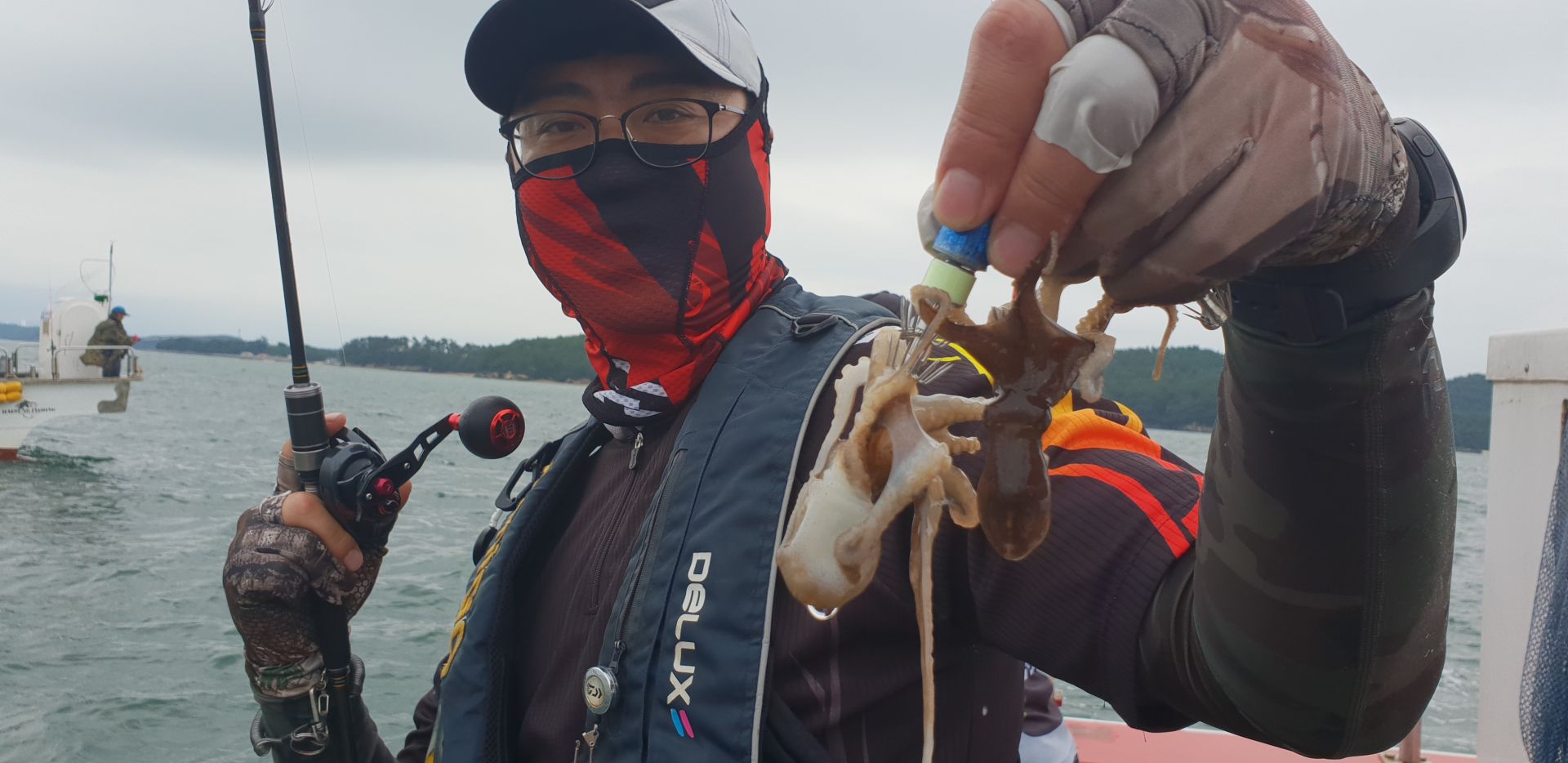 9월 3일 천북 회변항 조나단호 쭈꾸미 조황