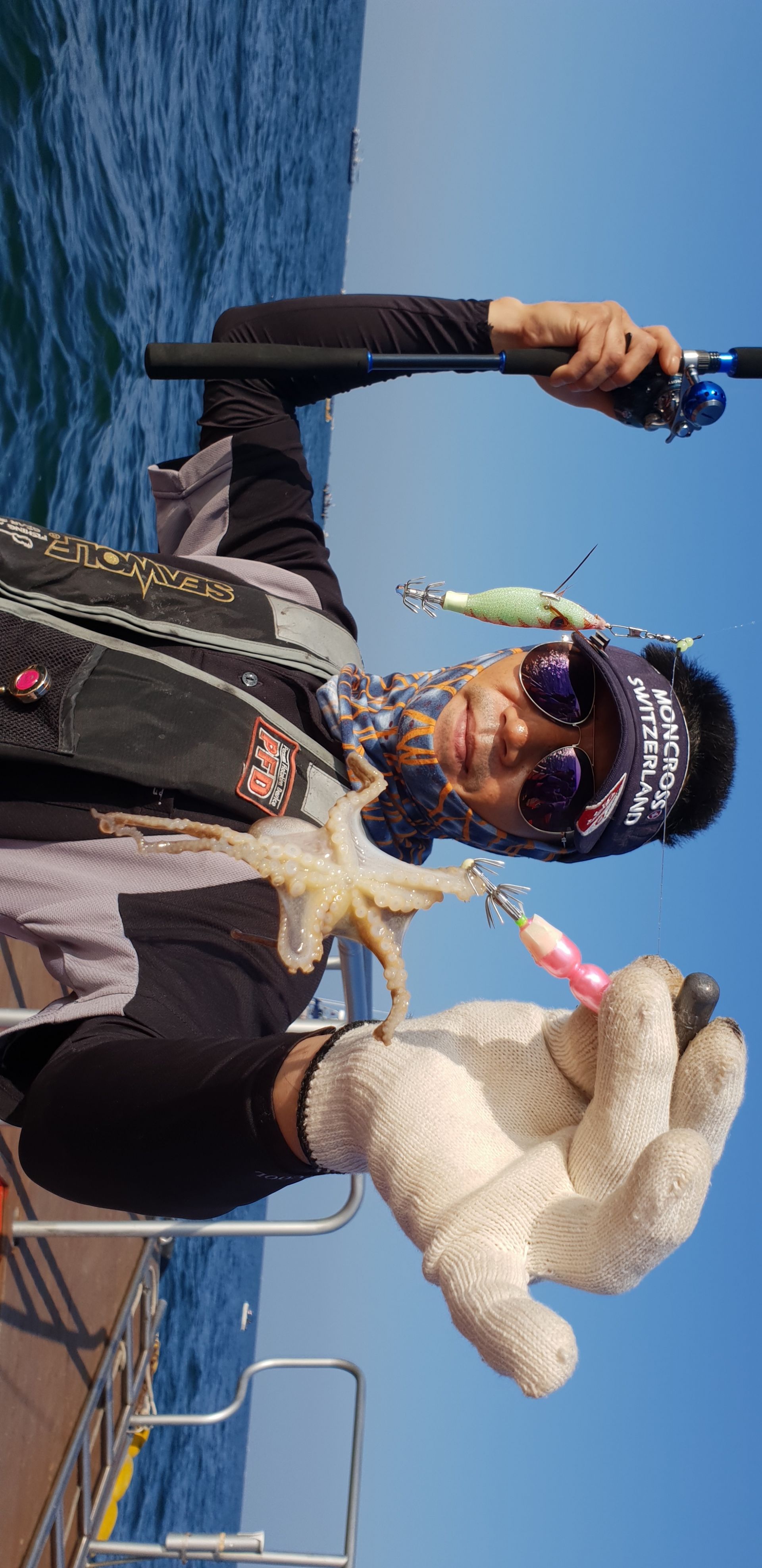 9월 1일 천북 회변항 조나단호 쭈꾸미 조황