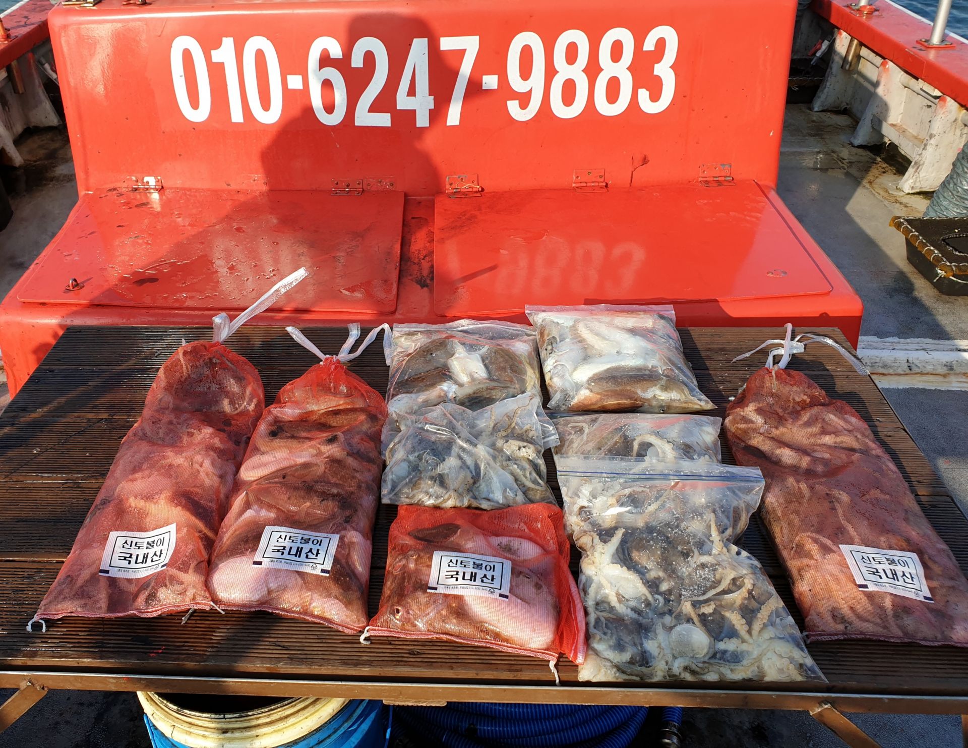 10/15 천북 회볁항 갑오징어 쭈꾸미 낚시 조황