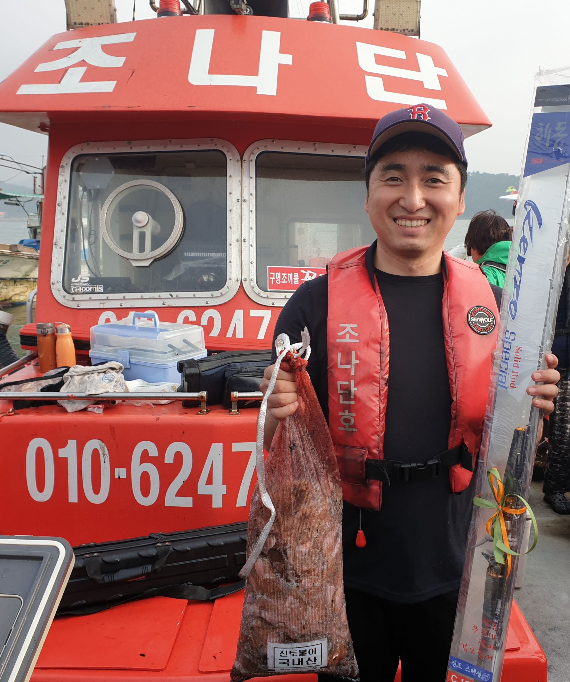 10월4일천북 회변항 조나단호 쭈꾸미,갑오징어 조황