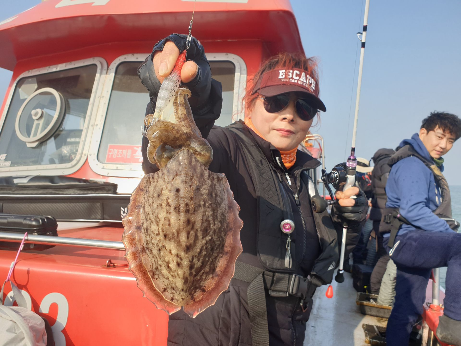 11월 16일 천북 회변항 조나단호 쭈꾸미,갑오징어 조황