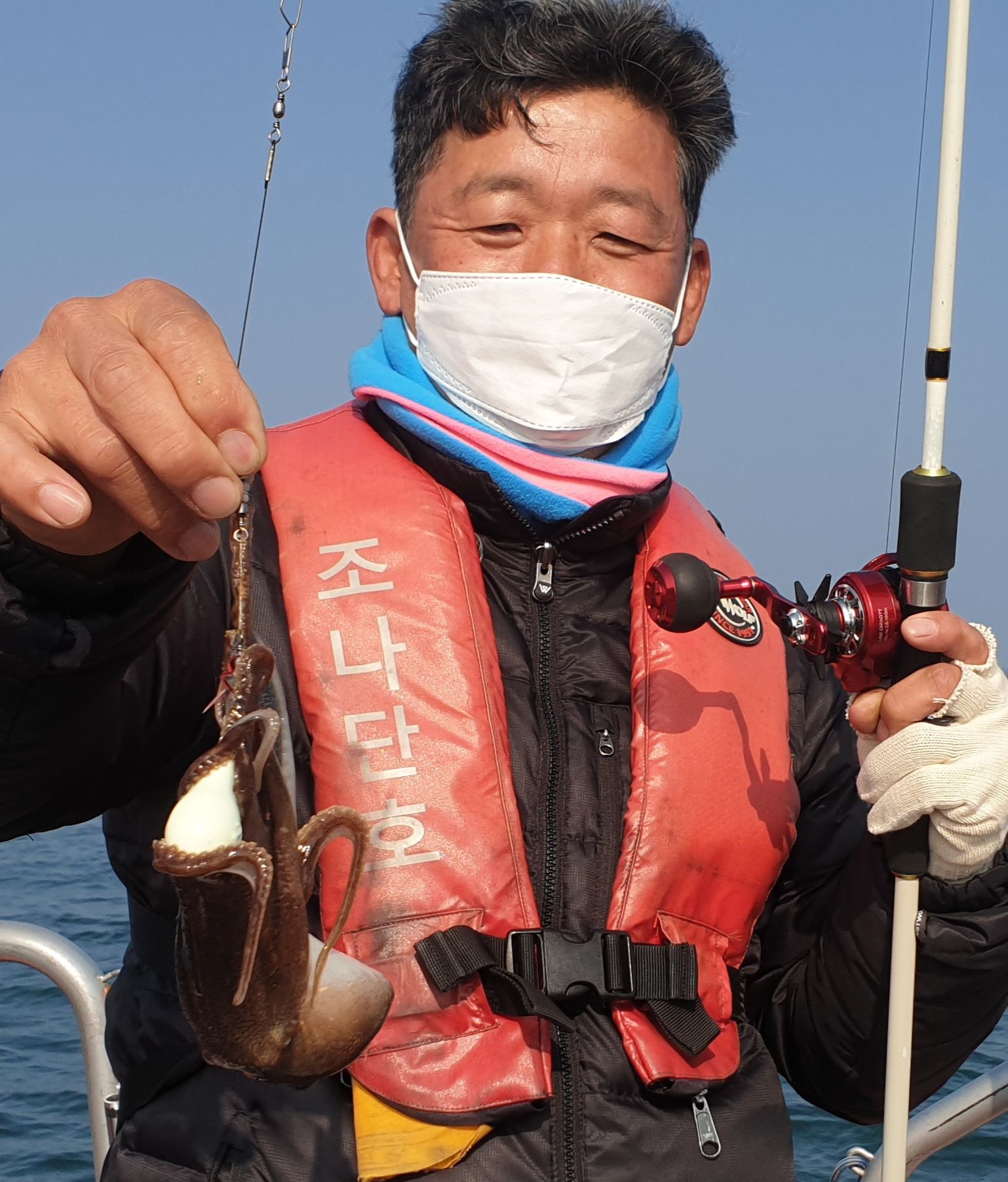 11/14 천북 회변항 조나단호 쭈꾸미, 갑오징어낚시 조환